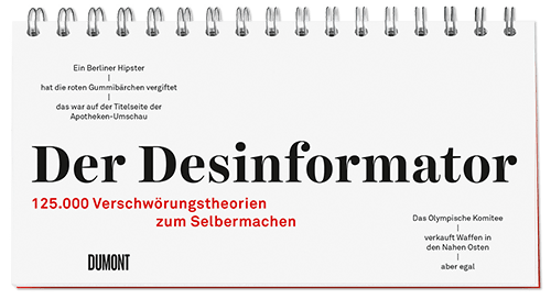 Buchcover: Der Desinformator